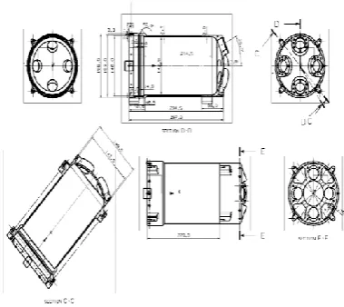Figure 1. D inputs of Booster Casing 