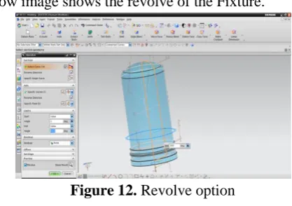 Figure 13. sketch option for generating holes 