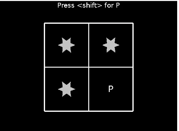 Figure 2. Screen shot of Go/No-Go Task (Mueller & Piper, 2014).  
