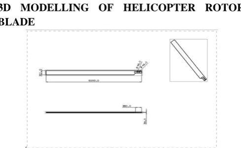 Figure 2:  Shows The 3D Model Of Swept Forward Wing 
