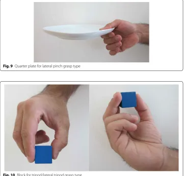 Fig. 10 Block for tripod/lateral tripod grasp type