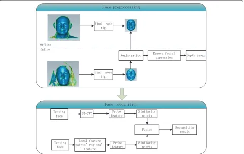 Figure 1 The framework of the automatic recognition method.