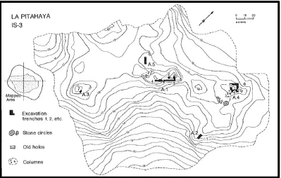 Figure 4.2 Linares' defined site area (footnote 1) 