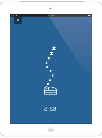 Figure 10.8 Sleep Screen 
