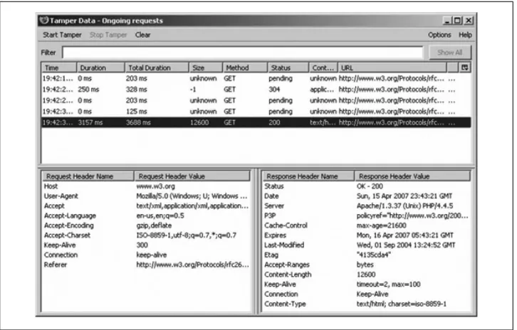 Figure 3-12. Response headers accompany every web page