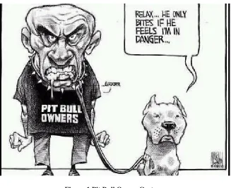 Figure 1 Pit Bull Owner Cartoon 