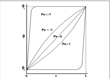 Figure 4 Variation of j between x = 0 and x = L [Developed from Fluent, [19]].