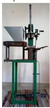 Figure 1. Agriwaste Briquette Making Machine 