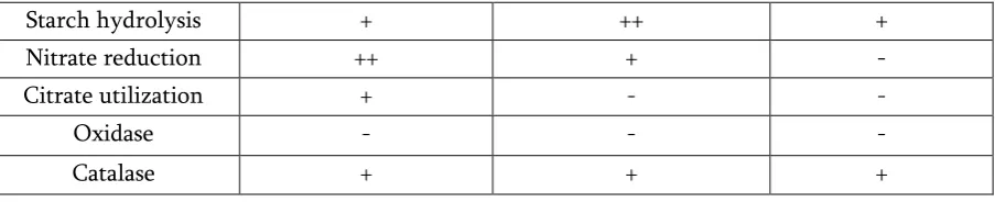 Table 3. Characterization of Fungus isolated from gut tissues of earthworms 