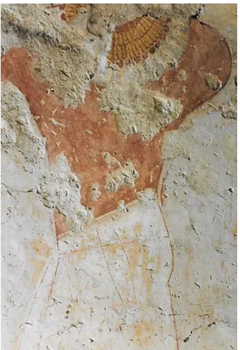 Figure 3.3 PM (1), Figure of Pairy; painted limestone.  