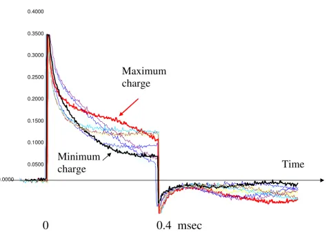 Figure 11E-field produced by combination of injected voltage from PG and a 4 T/sec magnetic field (1 kHz)E-field produced by combination of injected voltage from PG and a 4 T/sec magnetic field (1 kHz).