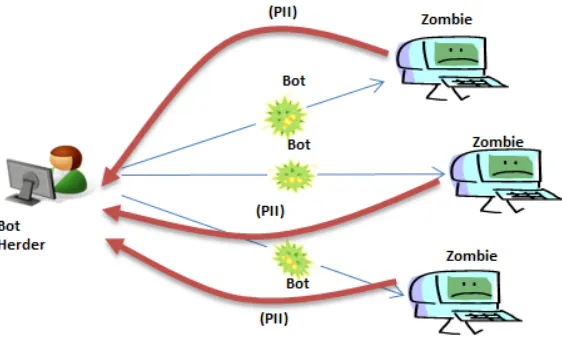 Figure 2.  Botnet Returning Personally Identifiable Information (PII) 
