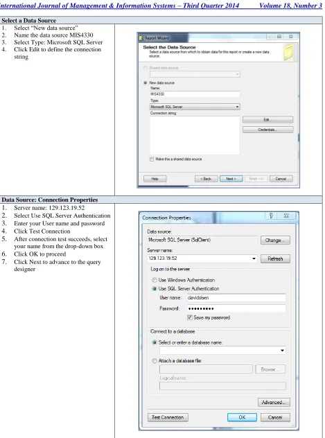 Figure 4: Project Tutorial Steps – Part B 