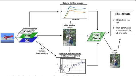 Figure 1 Outline of ALS and optical remote sensing data stratification method