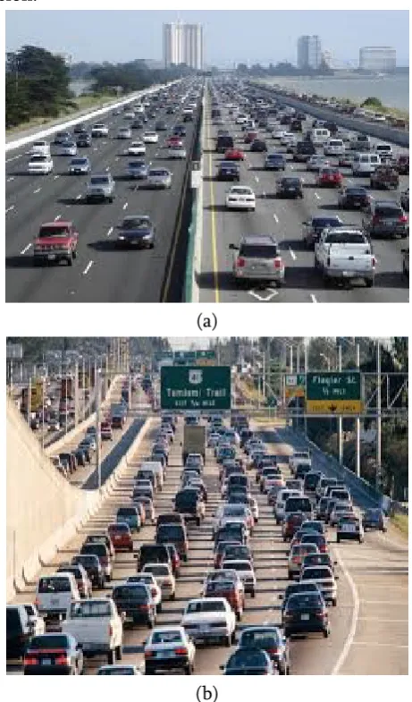Fig 1: Traffic Images out and about 