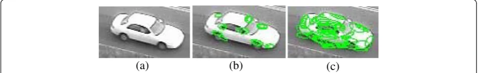 Figure 2 PCA-DIVS. A test image is projected on to the principal component space. The Euclidean distance (DIVS) between the projected imageand mean projected image of each class is calculated (red arrows).