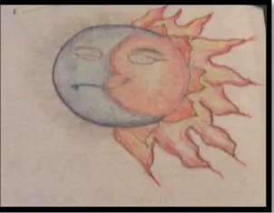 Figure 6 Lluvia's initial visual representation of self 