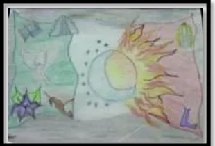 Figure 12  Lluvia's personal mural 