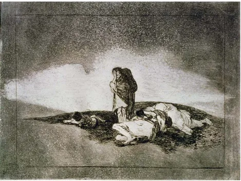 Figure 9:  Francisco Goya, There is no one to help them, 1810-15 Source: ArtStor  