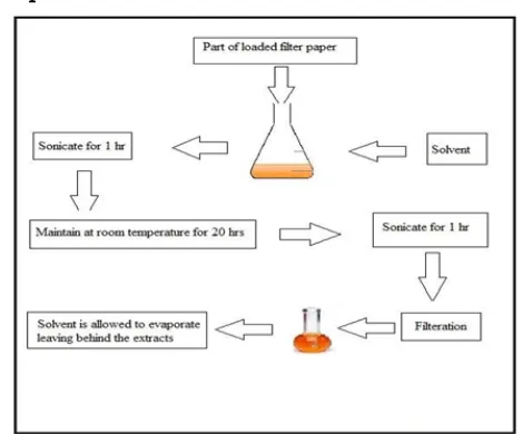 Figure 3.  Brown carbon loaded quartz filter paper 