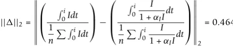 Table 4 shows the effect of the aI distinction on the identified parameter values.