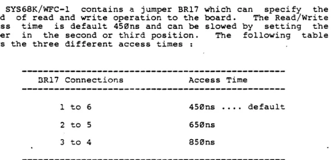 Fig.  10  shows  the  detailed  Read  Timing  Diagram  and  Table  5  lists 