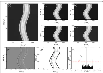 Figure 1 The correction process shown for the modified wavelet methodelectrolytic capacitor, (b-e) subset sinograms,and