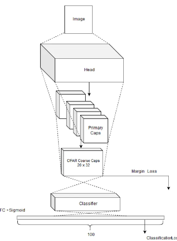 Figure 6.1: High level Concept for Supervised Hidden Capsules