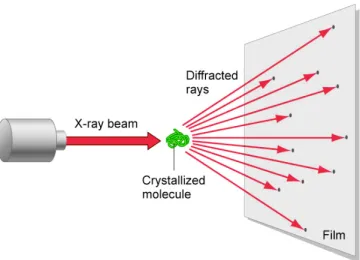 Figure 1.1: A typical X-ray Crystallography or Coherent Diﬀraction Imaging (CDI)setup (courtesy of [260]).