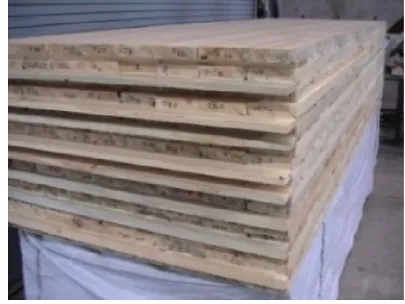 Fig. 1 Cross-laminated timber (CLT) panels