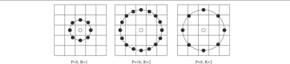 Figure 2 Code generation by the basic LBP operator.