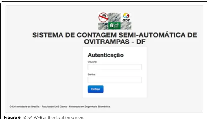 Figure 6 SCSA‑WEB authentication screen.