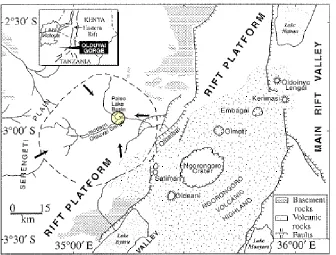 Figure 2 Local feature relationships  Pleistocene sedimentary rocks constitute the bulk of uncoded land surfaces (After Berry, 2012; after Ashley, 2007; after Hay, R.L