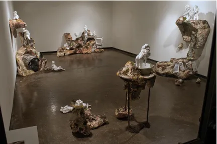 Figure 1. Ashley Maxwell.  Gallery shot of White Trash Cherub. 