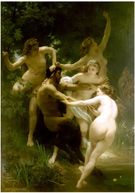 Figure 6. William-Adolphe Bouguereau, Nymphs and Satyr 
