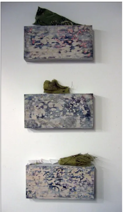 Figure 1  Memory Self-portrait, 2008, Mixed media 