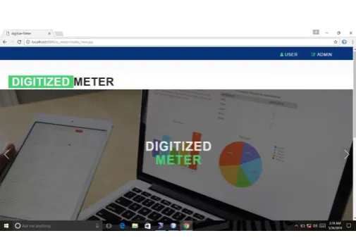 Figure 3.  Home Page. 