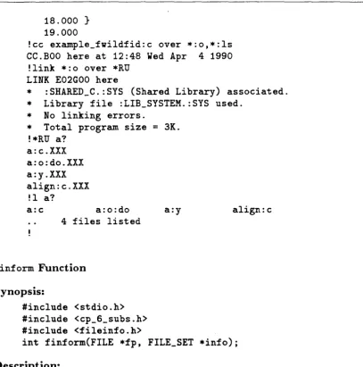 Table 20-1 shows the fields stored in info and their meaning. 