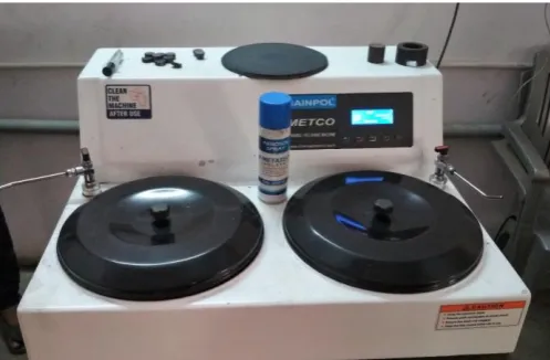 Figure 2. Speciman samples cut of SG Iron grade 400/12 to carry out buffing operation 