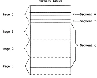 Figure 3-2. Layout Of segments On Pages 