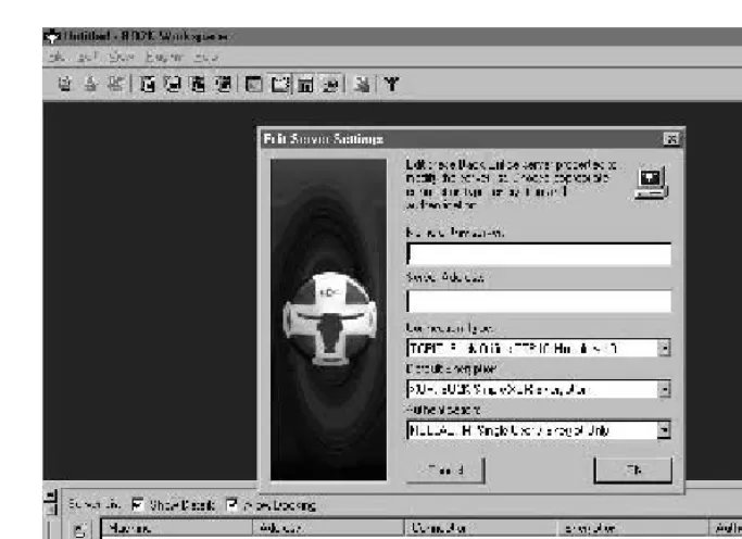 Figure 1.2 The Back Oriﬁce client.