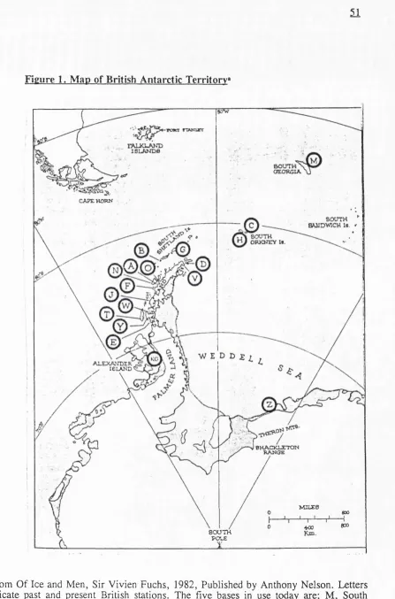 Figure 1. Map of British Antarctic Territory»