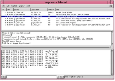 Figure 4  Network Sniffer 