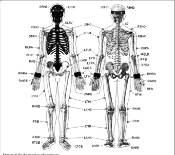 Figure 5 Body marker placement.