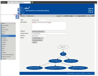 Fig. 2: Screenshot of the WAN Boot Manager configuration interface