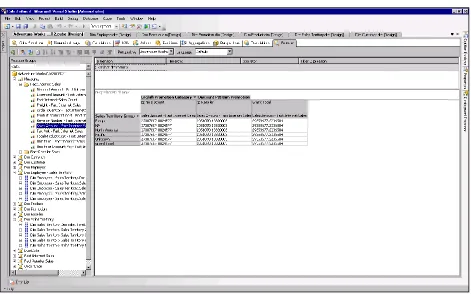 Figure 8:  Open the Data Cube and Explore Options 