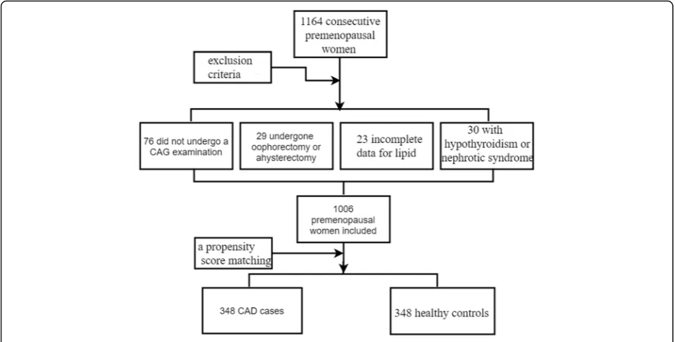 Fig. 1 The flow chart of the study