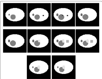 Figure 2 Results of the reconstruction algorithms for the LOI and 7th layer.