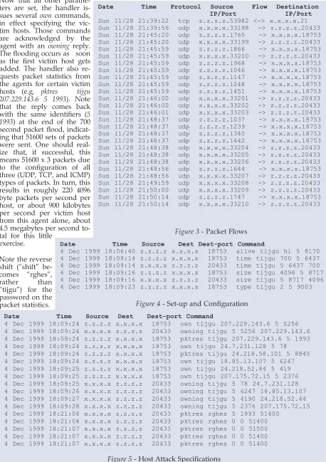 Figure 5 - Host Attack Specifications