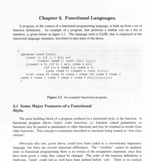 Figure 2.1 An example functional program.